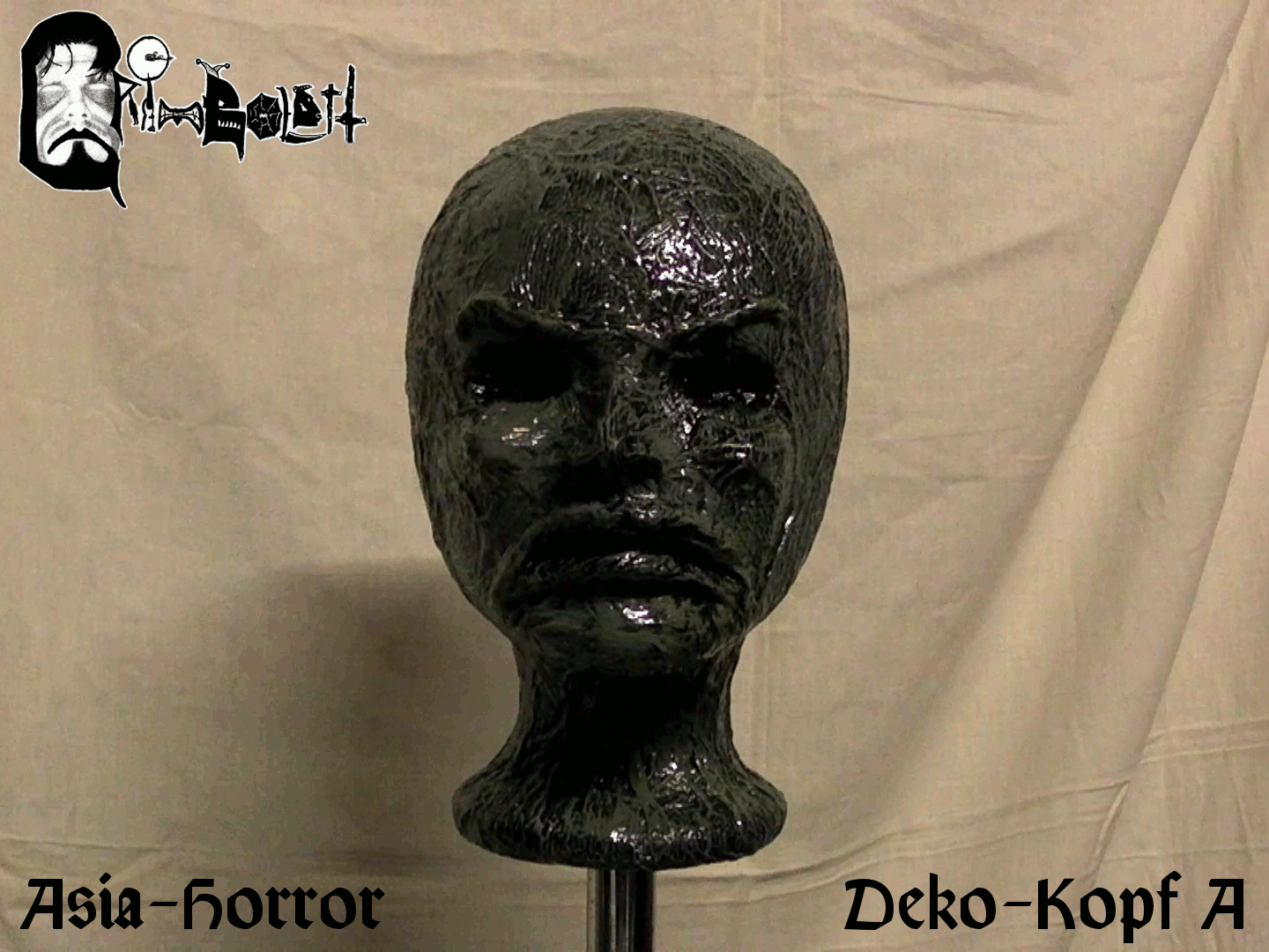 Asia-Horror Deko-Kopf A