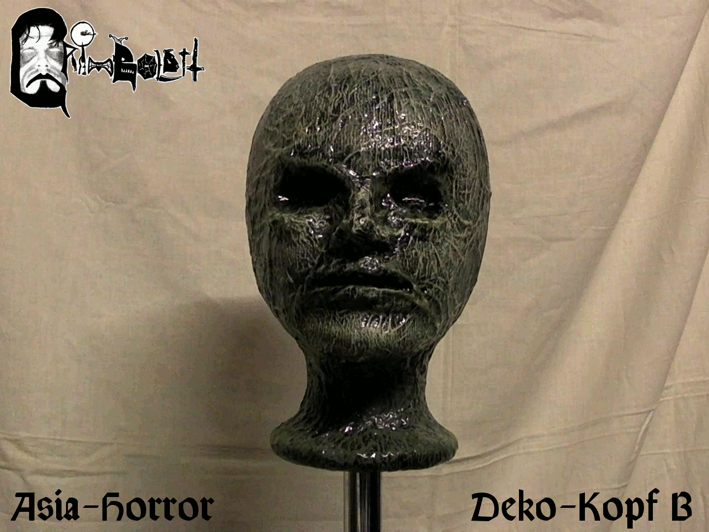 Asia-Horror Deko-Kopf B
