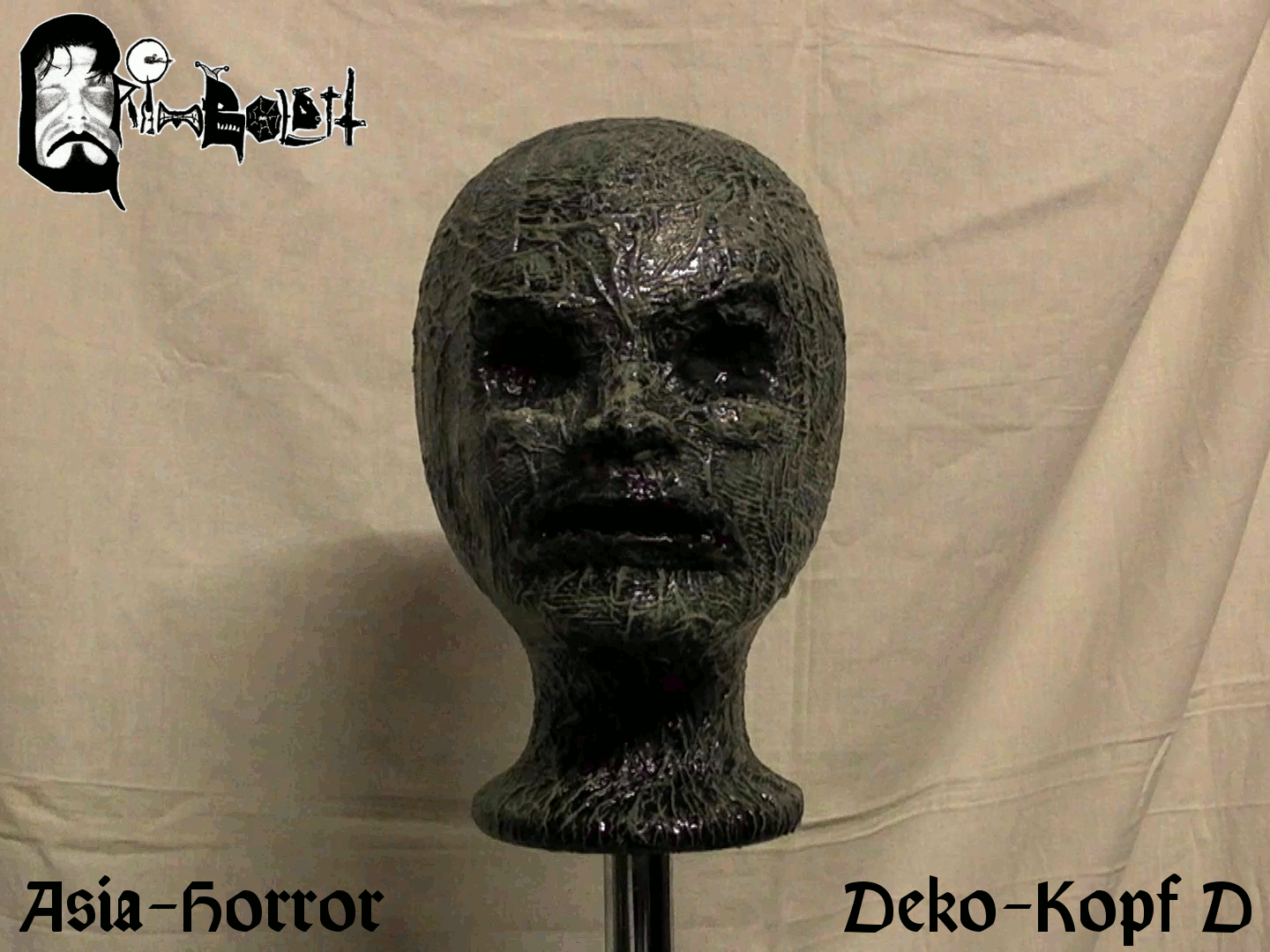 Asia-Horror Deko-Kopf D