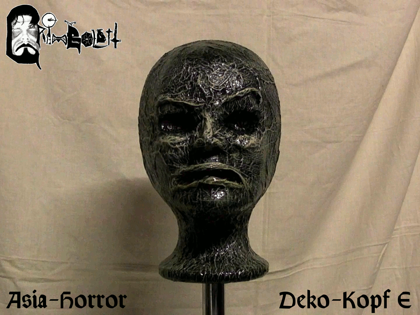 Asia-Horror Deko-Kopf E
