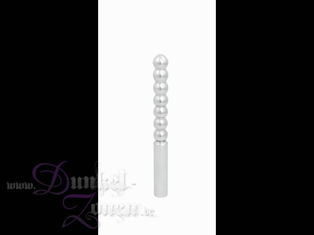 ALU DILDO KUGEL-DILDO - 20mm - 7 Kugeln - Aluminium-Dildo