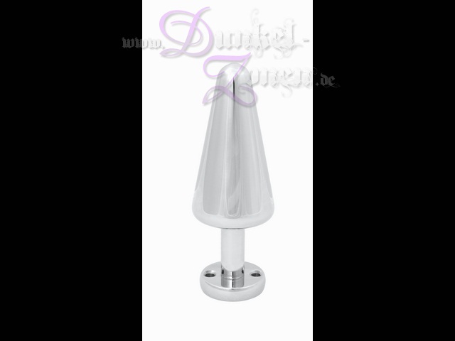 ALU ANAL-PLUG XL - ca. 60mm - Aluminium Buttplug Anal-Dildo