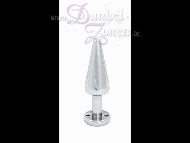 ALU ANAL-PLUG M - ca. 40mm - Aluminium Popo-Dildo Popo-Plug