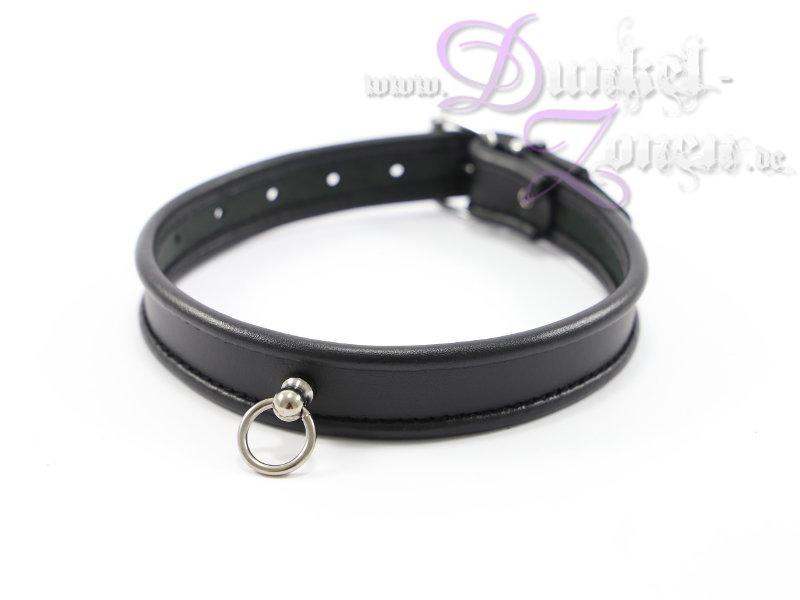 DAMEN HALSBAND *SCHMUCK O* LEDER - Hals-Band Halsfessel - schwarz oder lila