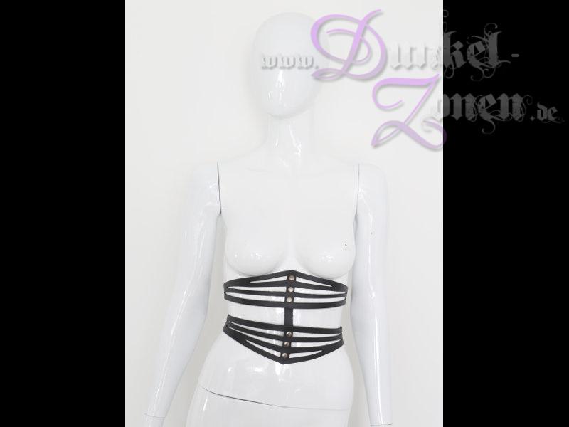 DAMEN TAILLENGURT UNTERBRUSTGURT *LADY LIKE* - Leder Riemchen Gurt Outfit