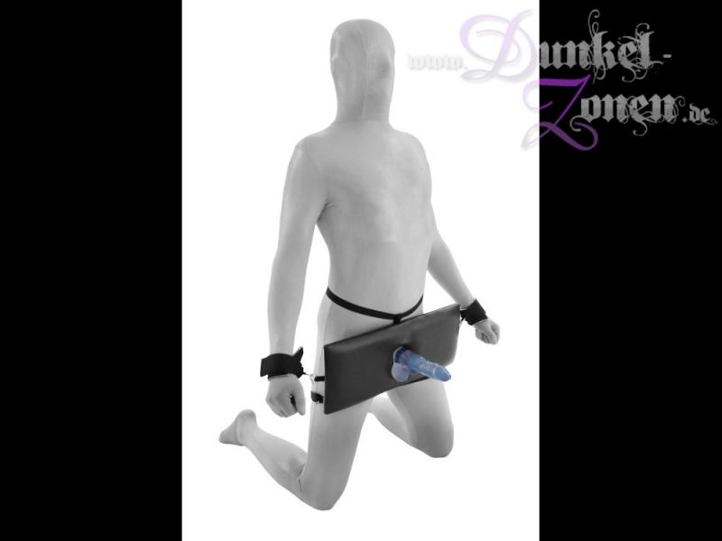 PENIS HODEN PRANGER mit Handfesseln - Sklaven Fesselungs-Werkzeug BDSM Tool