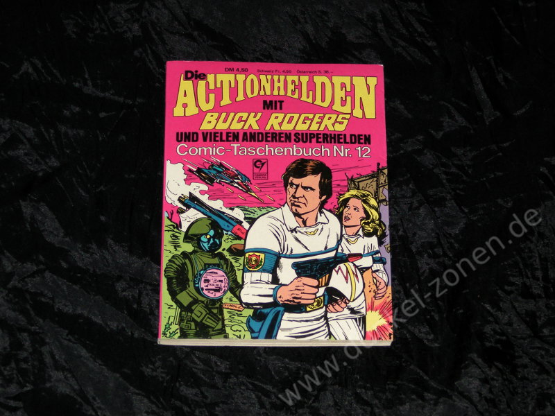 ACTIONHELDEN #12, Die - Buck Rogers - Science Fiction Comic Taschenbuch v. Condor