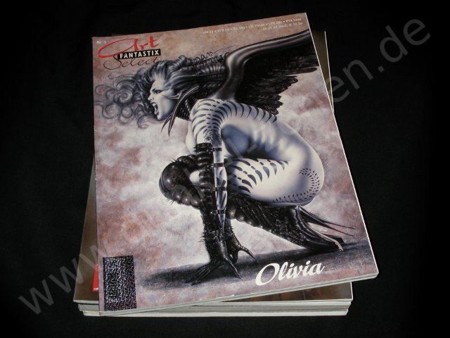 ART FANTASTIX SELECT #01 - OLIVIA - super Erotik-Zeichnungen - Artbook - Bildband