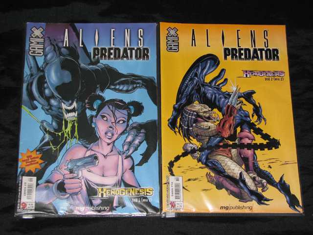 ALIENS PREDATOR XENOGENESIS - 2 Teiler v. Gamix - MG Publishing