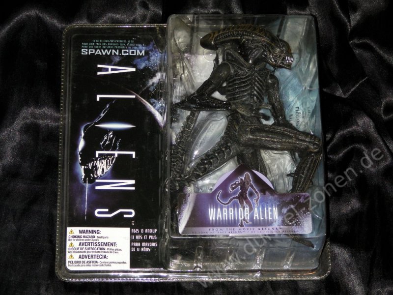 WARRIOR ALIEN 2004 McFarlane Aliens and Predator Serie Action Figur NEU OVP RAR