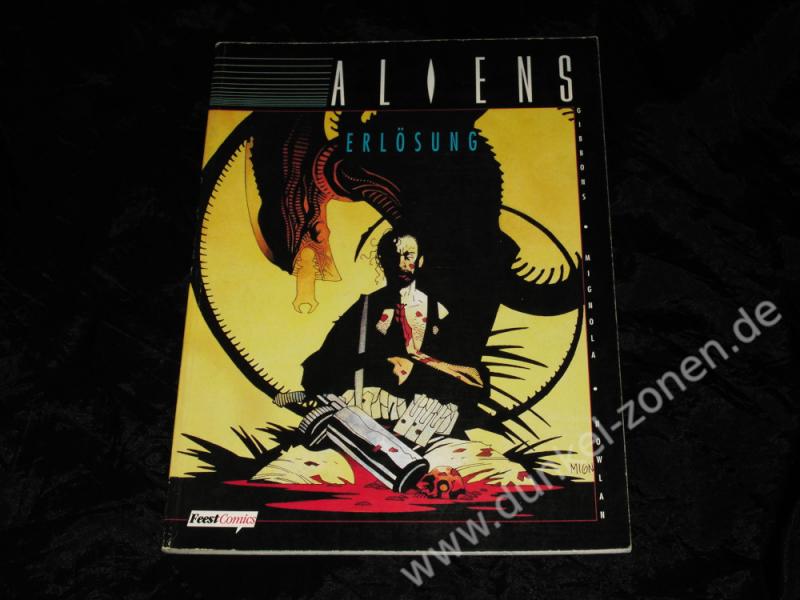 ALIENS #3 - DIE ERLÖSUNG - Feest Comics Ehapa - SciFi Science Fiction Horror Grossband Heft