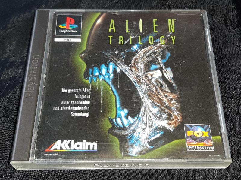 ALIEN TRILOGY (für PS1 - nicht PC!!!) retro PlayStation Science Fiction Horror Game Videospiel 1996