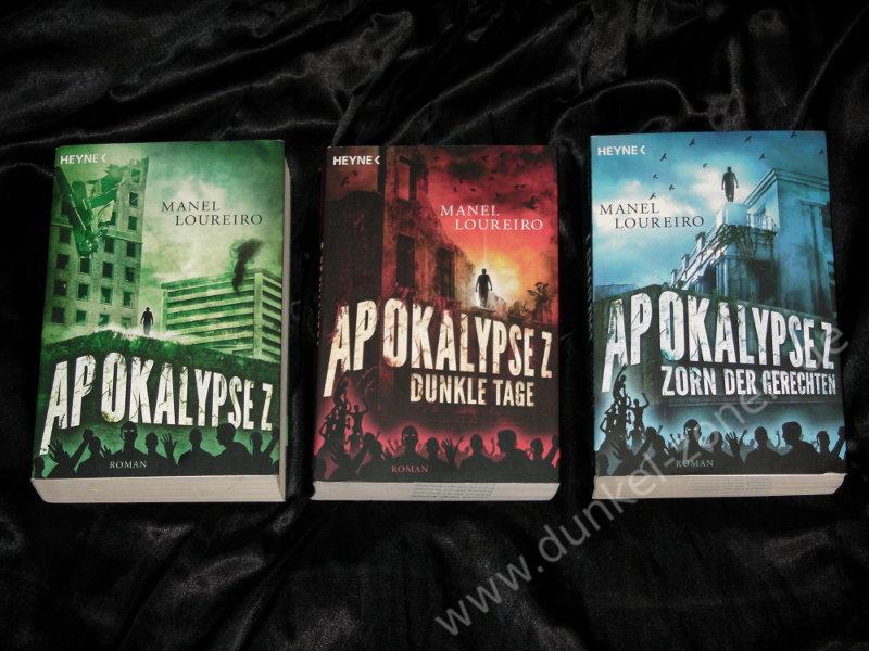 APOKALYPSE Z 1 2 3 - Manel Loureiro - Zombie Endzeit Romane - 2. Wahl Taschenbuch Reihe - Heyne