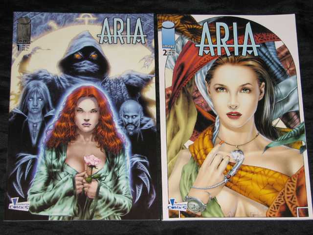 ARIA 1-2 - Fantasy-Zweiteiler vom Panini Verlag - komplett