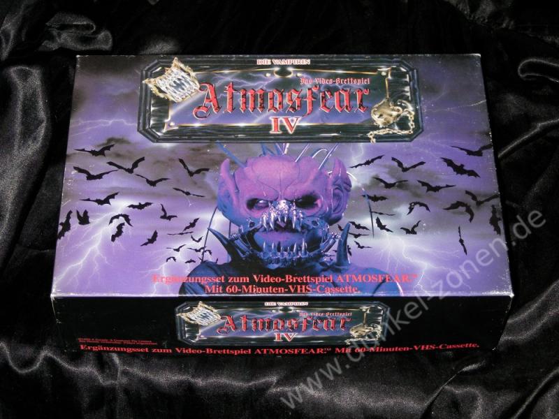 ATMOSFEAR 4 IV - Grusel Video-Brettspiel - Erweiterung Zusatzkasten extrem rar - Schmidt Spiele