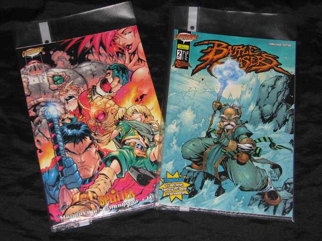 BATTLE CHASERS - Cliffhanger Comics v. Splitter u. Dino -Auswahl