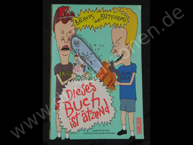 BEAVIS UND BUTT-HEAD - DIESES BUCH IST ÄTZEND - MTV-Antihelden