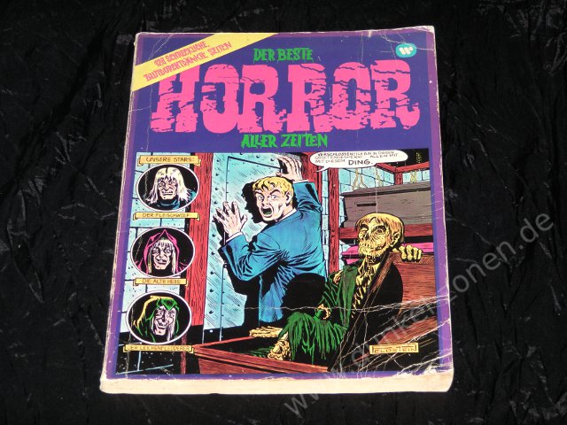 BESTE HORROR ALLER ZEITEN, DER - Grusel-Comic - Williams Verlag 1973