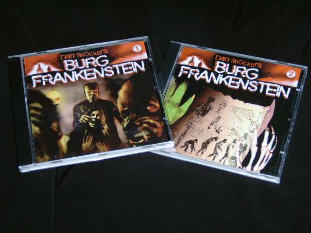 BURG FRANKENSTEIN 1-3 - CDs v. Dreamland - Dan Shocker - komplett