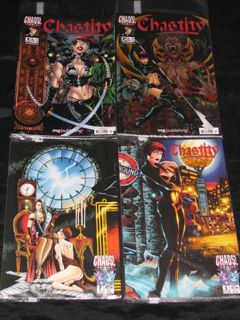 CHASTITY - Gothic-Vampir-Comics - Chaos - Auswahl - sexy