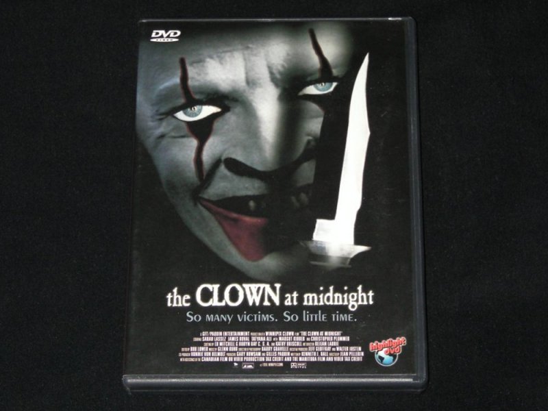 DVD - THE CLOWN AT MIDNIGHT - Horrorfilm Slasherfilm Schlitzerfilm