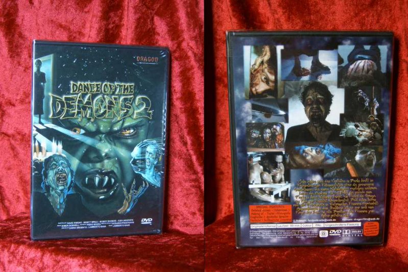DVD DANCE OF THE DEMONS 2 - Dämonen - Demoni 2 - uncut Horrorfilm v. Dario Argento
