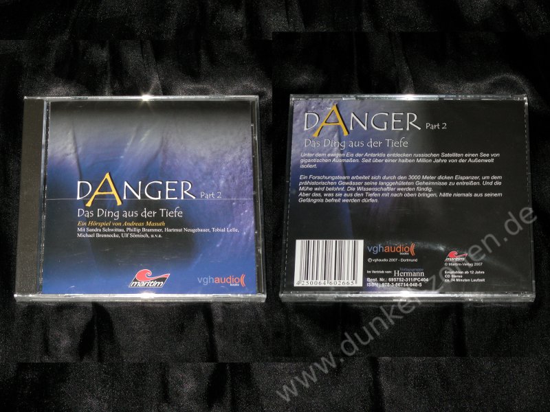  DANGER 2 - DAS DING AUS DER TIEFE - Maritim Grusel Hörspiel CD vghaudio NEU OVP