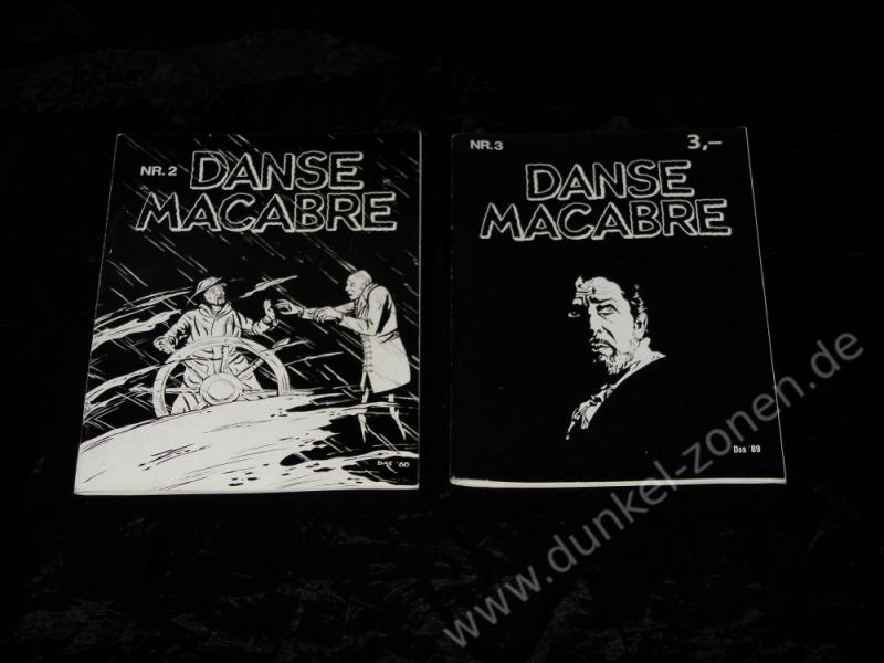 DANSE MACABRE 2 3 Auswahl - Fanzine Magazin Hefte - Welt des Horrors in Literatur und Film