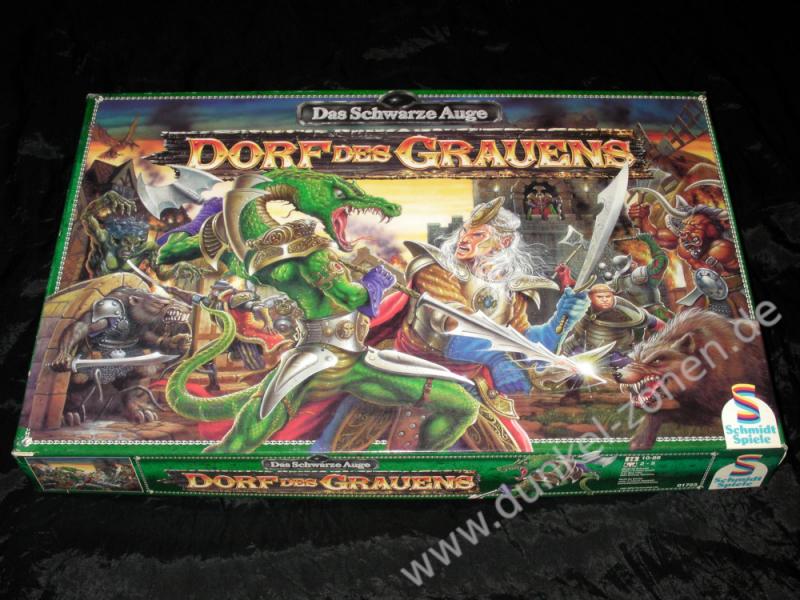 DORF DES GRAUENS - Das Schwarze Auge - DSA Fantasy Abenteuer Brettspiel Schmidt Spiele