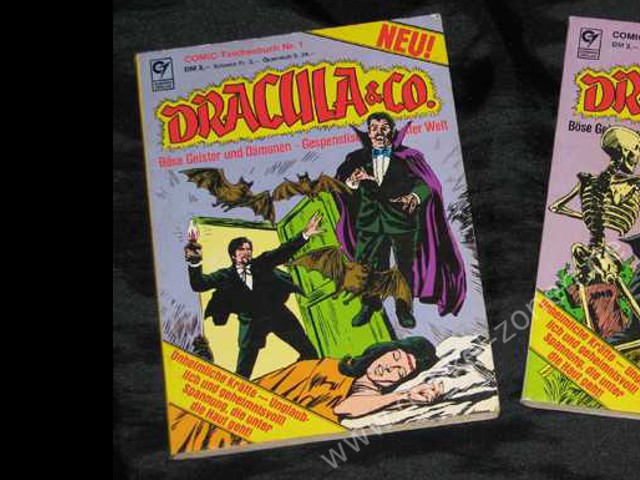 DRACULA & CO. #1 - Taschenbuch-Comics von Condor - Teil 1 des Zweiteilers