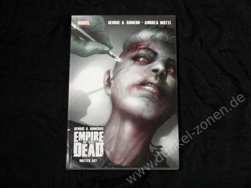 EMPIRE OF THE DEAD 3 - Dritter Akt der Zombie Vampir Comic Trilogie - George A. Romero