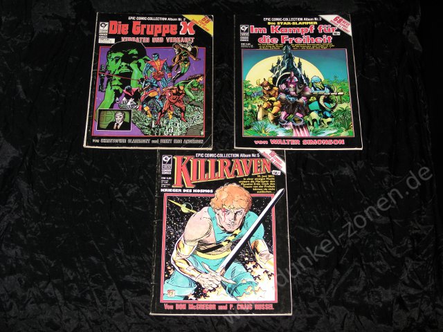 EPIC COMIC-COLLECTION 2 3 5 - Comic-Alben - Fantasy Science Fiction Softcover - Auswahl