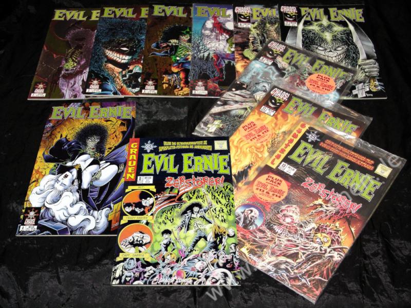 EVIL ERNIE #1-14 - komplette Reihe Serie Horror Action von Chaos Comics mg publishing