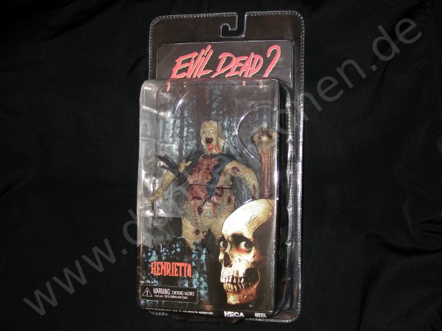EVIL DEAD 2 HENRIETTA - Neca Reel Toys Figur zu Tanz der Teufel 2 - neu und OVP 
