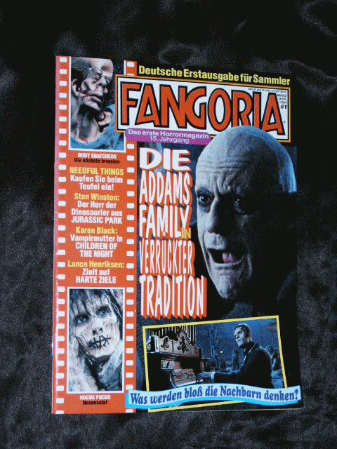 FANGORIA - Horrorfilm-Magazin - komplette deutsche Ausgabe