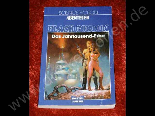 FLASH GORDON - DAS JAHRTAUSEND-ERBE - Roman-TB v. Bastei-Lübbe