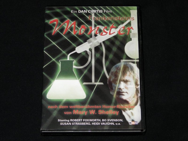DVD - FRANKENSTEINS MONSTER - Grusel von Dan Curtis nach dem Kult v. Mary Shelley