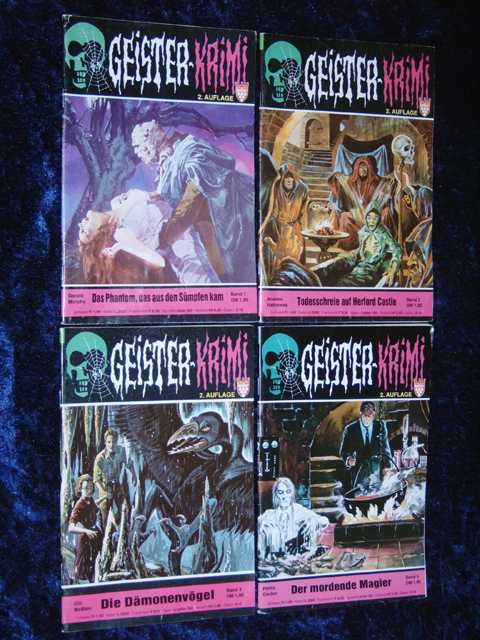 GEISTER-KRIMI 2. Aufl. - Kelter-Verlag - Grusel - Horror - Auswahl