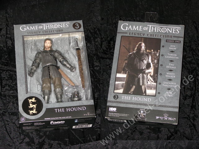 GAME OF THRONES - THE HOUND - Der Hund Bluthund - Legacy Collection Nr. 3 Actionfigur v. Funko