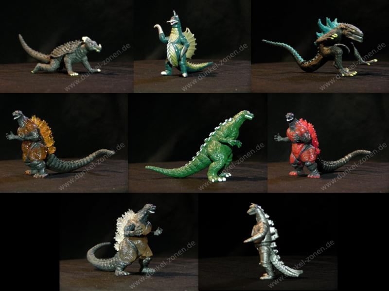 GODZILLA FIGUREN zur Auswahl - Gojira Angilas Anguirus Gigan Mechagodzilla Kaiju Monster