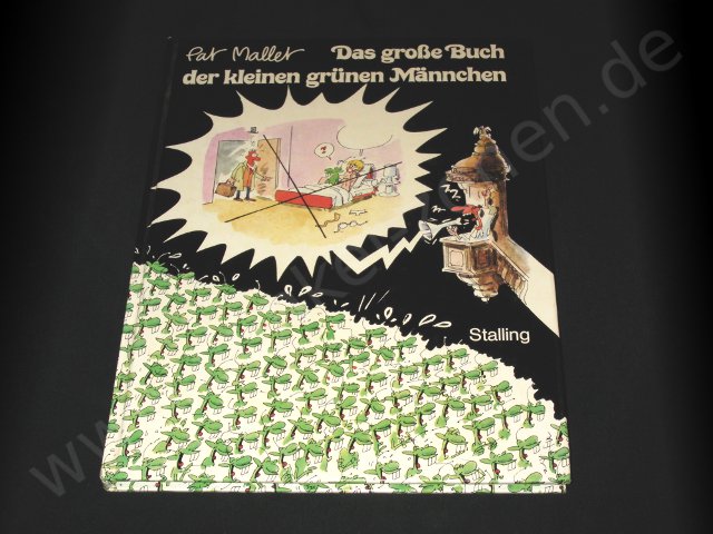 GROßE BUCH DER KLEINEN GRÜNEN MÄNNCHEN, DAS - Stalling Verlag gebunden