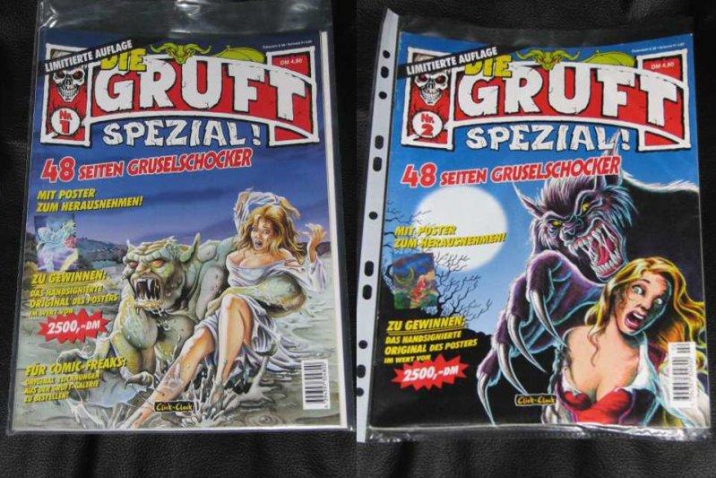 GRUFT SPEZIAL - Horror-Grusel-Comic - einzelne Auswahl - Click-Clack