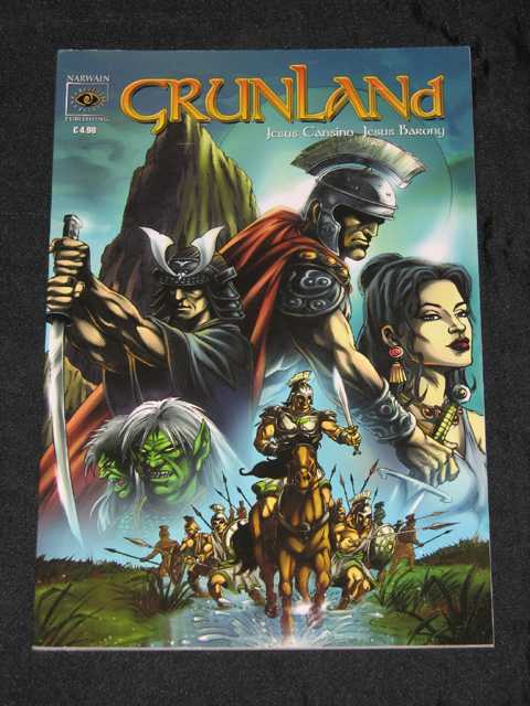GRUNLAND - Fantasy - Comic von Narwain Publishing Softcover