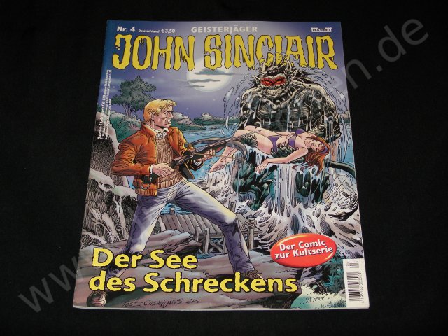 JOHN SINCLAIR #4 - Der See des Schreckens - Geisterjäger Gruselcomic Bastei