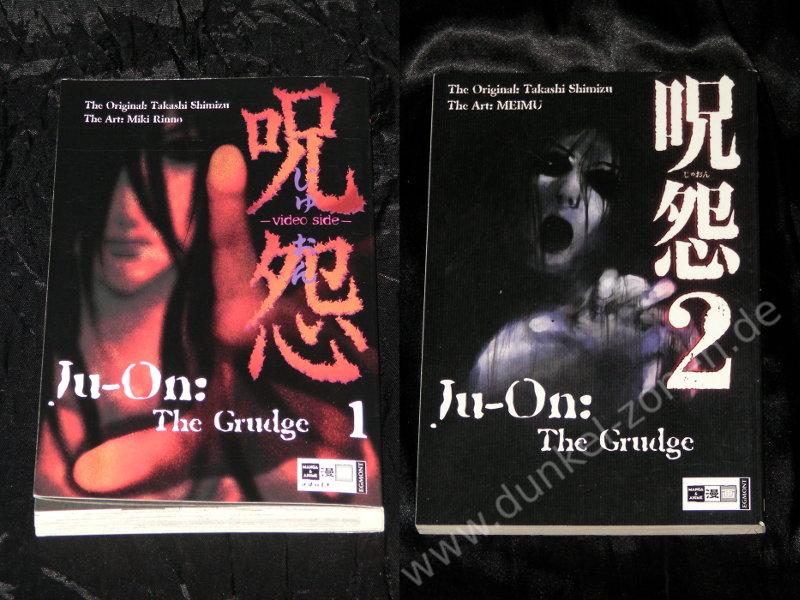 JU-ON: THE GRUDGE 1-2 - Asia Horror Grusel Manga Set TB Fluch Geist Comic