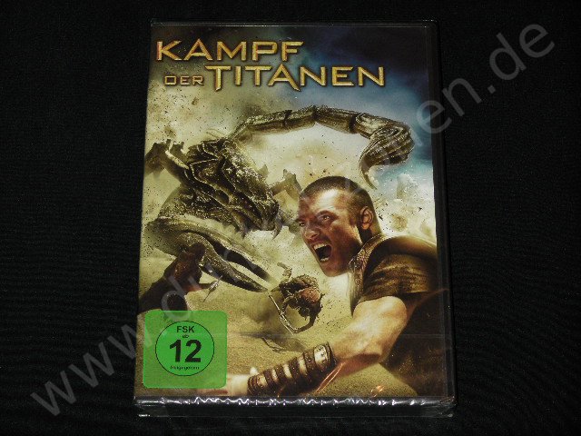 DVD - KAMPF DER TITANEN - Fantasy Blockbuster - griech. Sagen - Legenden - Mythologie