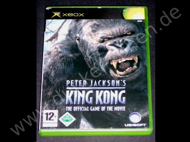 KING KONG - Peter Jackson - Ubisoft - Xbox - X Box Spiel - Game - Kult