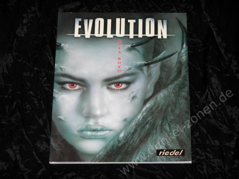 LUIS ROYO - EVOLUTION - SC - Bildband - sexy Fantasy Kunstbuch Riedel