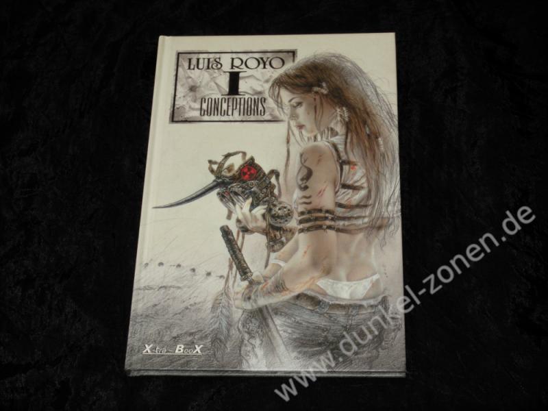 LUIS ROYO - CONCEPTIONS 1 SKIZZENBUCH - HC - extrem sexy Sketchbook Zeichnungen Artbook gebunden