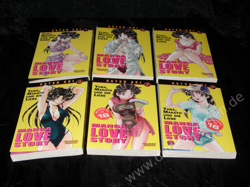 MANGA LOVE STORY - Yura Makoto und die Liebe - Erotik Manga v. Carlsen Verlag - TB Auswahl
